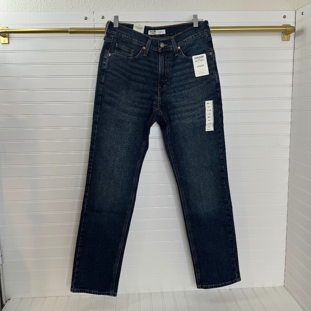 NEW Levi Strauss Signature GOLD W30 L32 Athletic Jeans
